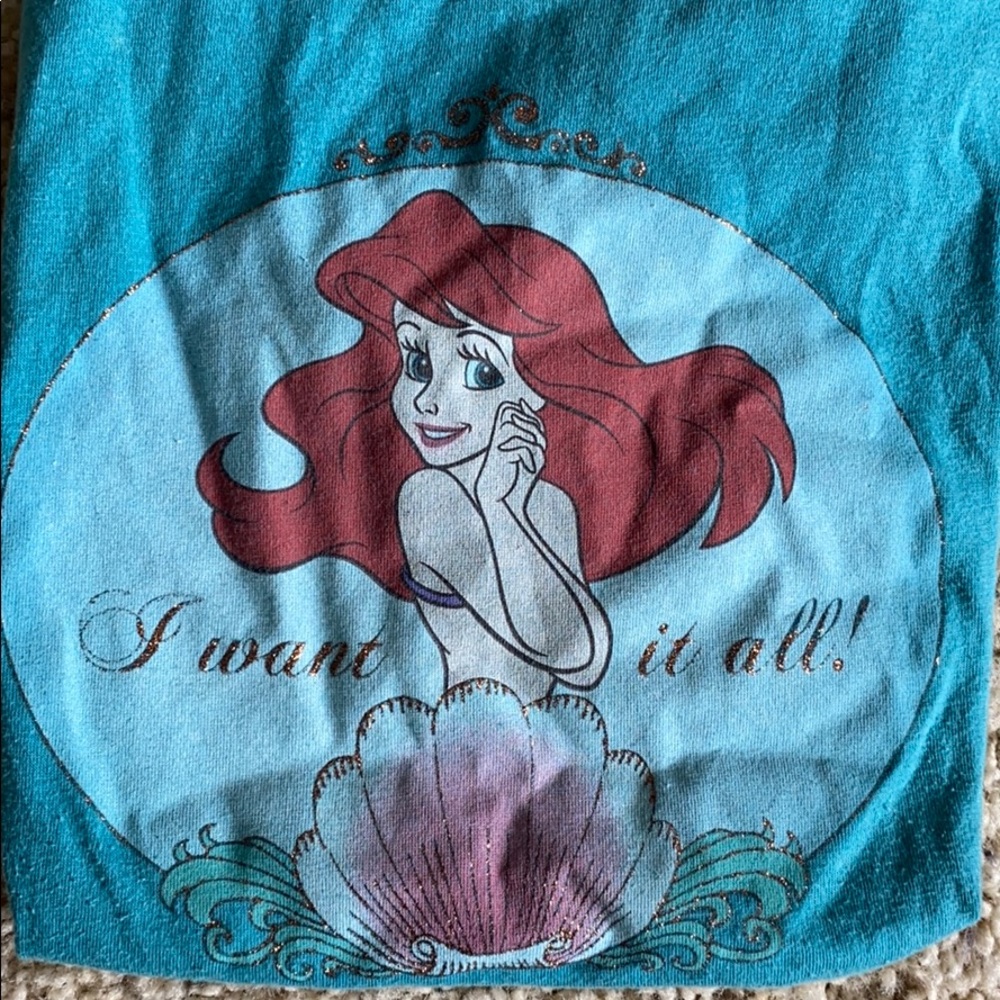 Disney Ariel Tee “ I want it all”